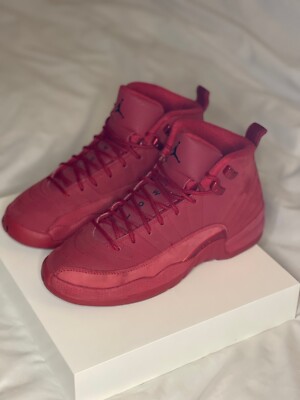 Nike Jordan 12 Retro Gym Red (2018): Size 6y, also fits womens size  7.5(US). New | eBay