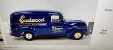 1994 ERTL Eastwood 1951 GMC Panel Van 1:25 Scale Die Cast Lockable Coin Bank-NIB