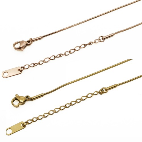 Men\u0026Women Real 18K Gold Filled 1mm Thin 