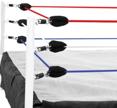 Wwe Blue Ropes Red, White & Blue Ring Ropes for SMALL WWE AEW Wrestling Action Figure ...