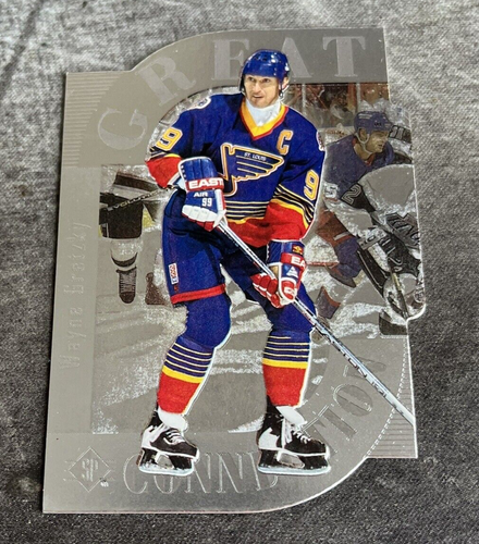 1995-96 Wayne Gretzky UD SP Great Connection Die Cut GC1 St. Louis Blues NM/MT