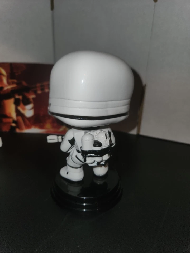 Star Wars. First Order Flame Trooper 3 Piece Bundle. 1 Funko Pop. Lego. 6in FIG - Image 3 of 4