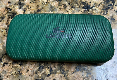 Nice Green LACOSTE Brand Alligator Logo Leather Sunglasses  display picture 1