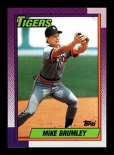 MIKE BRUMLEY ⚾ 1990 Topps Baseball #471 Detroit Tigers