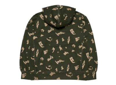 Supreme Box Logo Hooded Sweatshirt Olive Russian Camo (21FW) | eBay