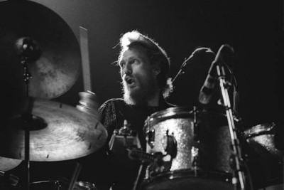 Ginger Baker britischer Schlagzeuger 1975 4x6 Foto 