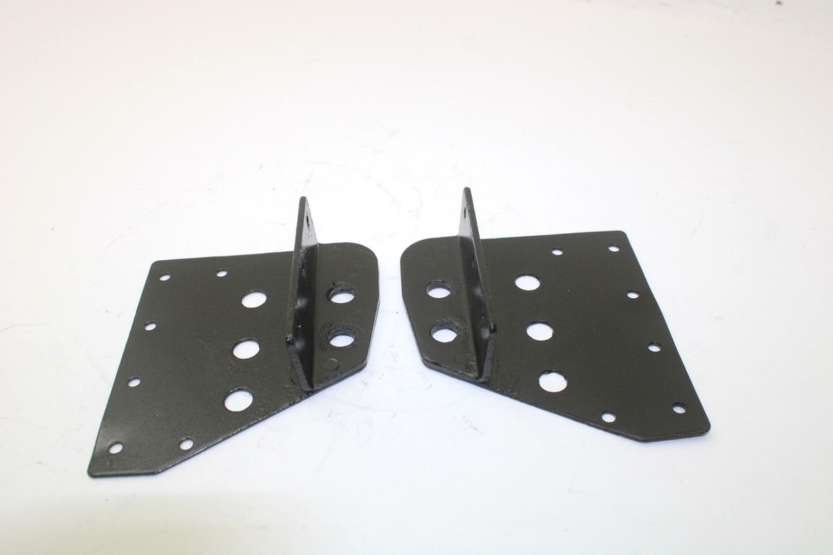 91 Arctic Cat EXT Special OEM Rear Skid Bracket Set 0706-201 SA87