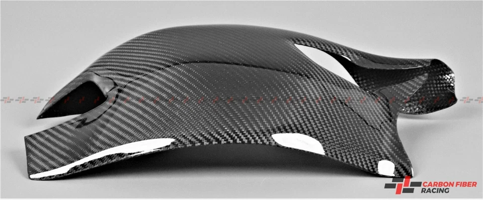 Cubierta de brazo oscilante Ducati 848, 1098, 1198 2007-2013 - 100 % fibra de carbono Foto 2 de 3