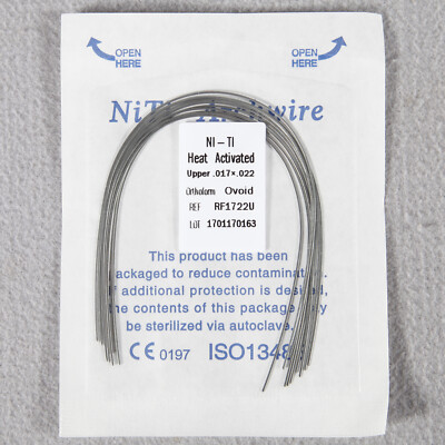 Fili Dell'arco Dentale Ortodontico Super Elastico Niti Rettangolare 326840068286 - Foto 3