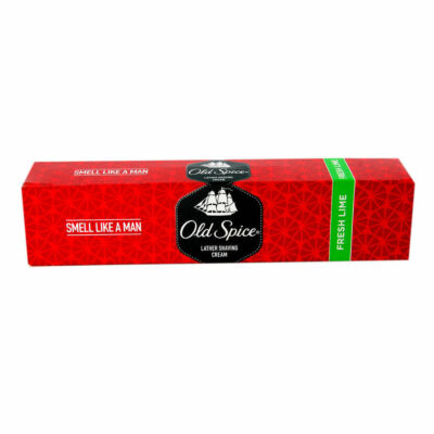 Old Spice Lather Lime Shaving Cream Fresh Smell like a Smooth Rich Man - 70 gm#