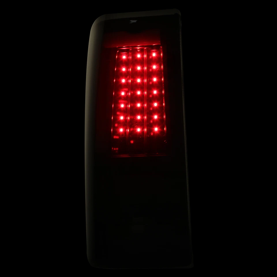 Lâmpada de freio de LED conjunto de lanterna traseira fumê para picape Nissan Titan 2004-2015 - Imagem 4 de 4