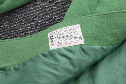 Vintage Style Rothschild Tailored Girls Coat Size 10 Green - Picture 7 of 14