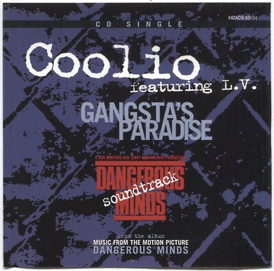 COOLIO Gangsta's Paradise (feat. L.V.) CD SINGLE Album