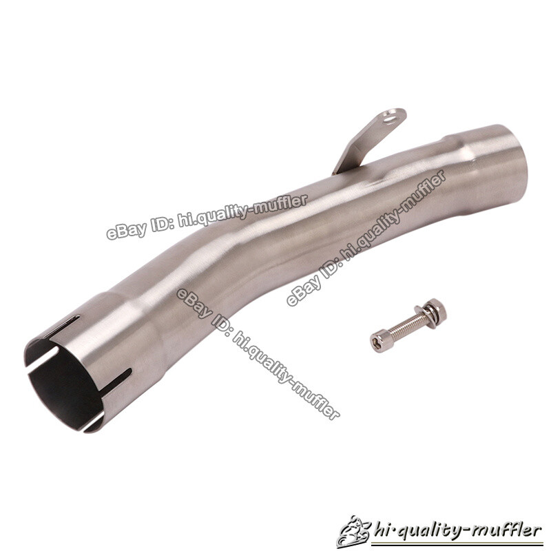 Slip Middle Exhaust System Link Pipe For Kawasaki Ninja ZX6R ZX636