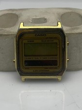 Vintage Casio Solar battery SA-60G Men's Watch For Part