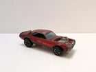 Vintage 1969 Hot Wheels Redline Spoilers Nitty Gritty Kitty Red