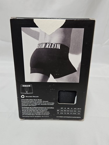 Calvin Klein Intense Power Micro 3-Pack Boxer Brief - Black Size Small 28-30 NIP - Picture 10 of 13