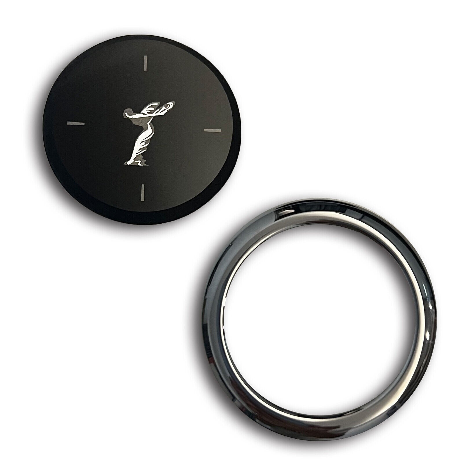 Rolls-Royce Interior Center Console Entertainment Knob Modified Flying Goddess