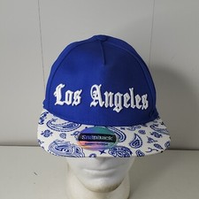 Los Angeles City Embroidered Logo Snapback Hat Baseball Cap California State LA