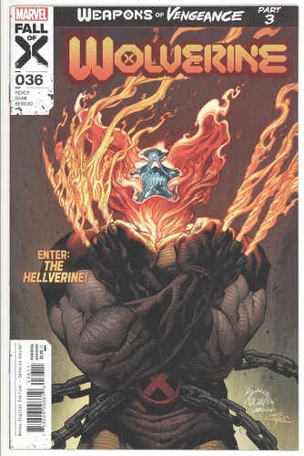WOLVERINE 36 NM+/9.6 - High grade 1st Hellverine 2023!