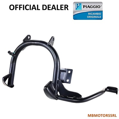 Caballito Lateral Original Piaggio Para Liberty 125 2005-2008 - Color Negro, Pieza Genuina