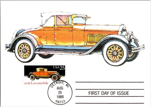 KAPPYSstamps FDC ANTIQUE AUTOS SCOTT 2381-5 USPS CARDS SET OF 5 - Picture 8 of 11