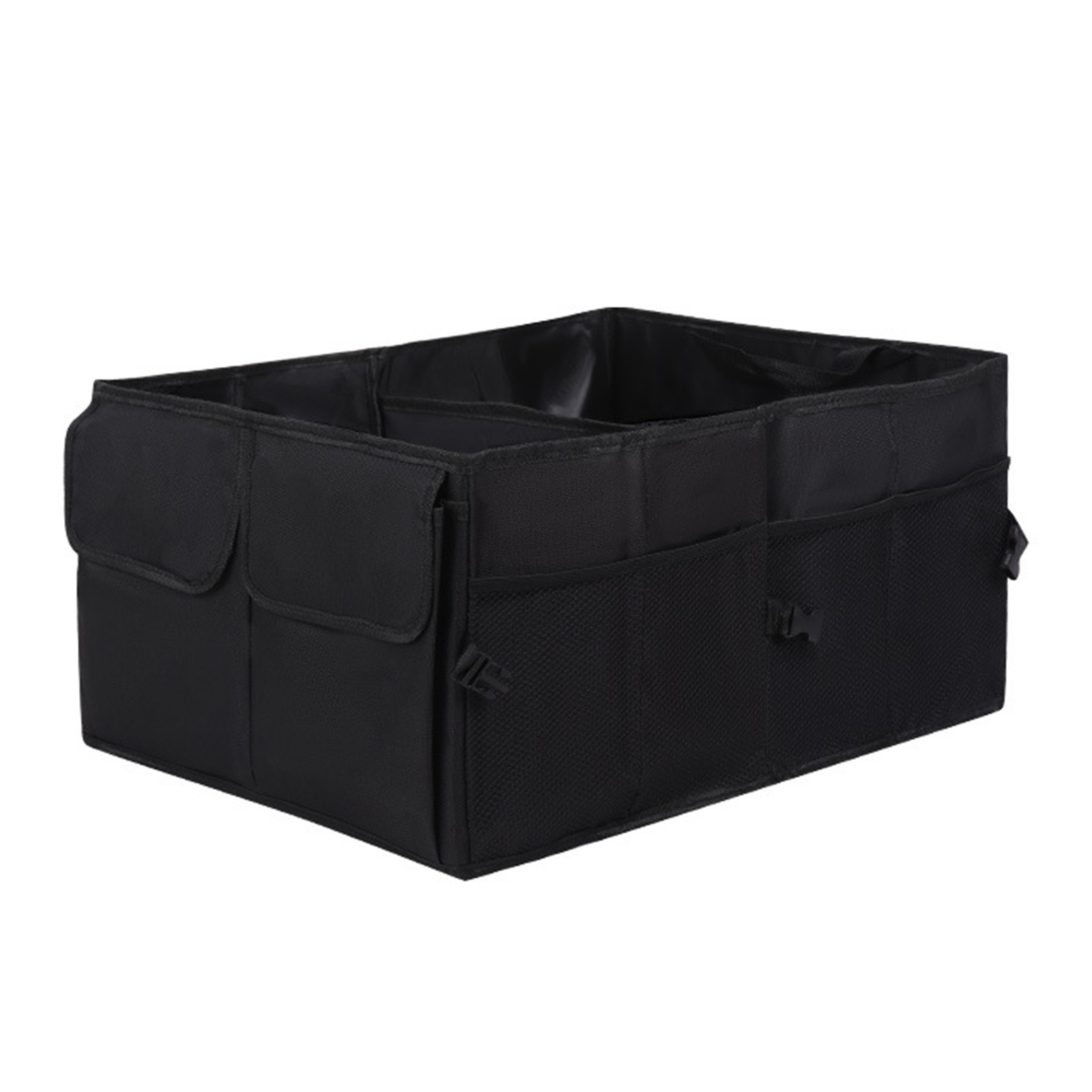 Car Storage Box Foldable Save Space Multigrid Convenient Access Car