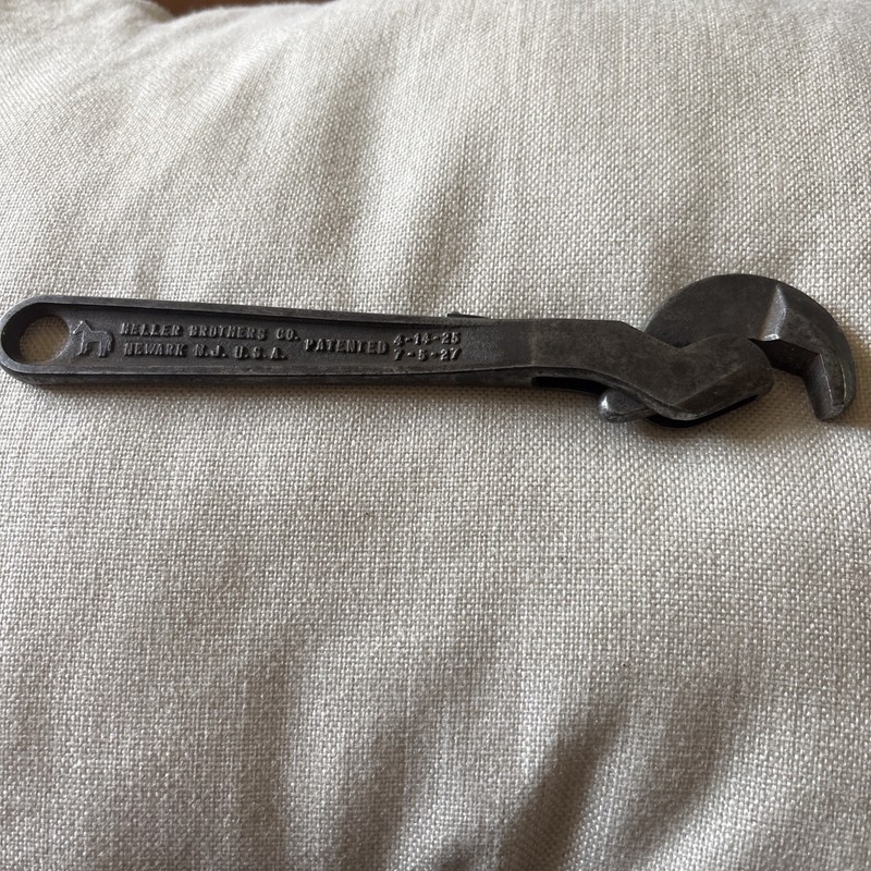 Vintage Heller 8" inch Masterench Patented Made in USA