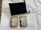 2021 American Silver Eagle Type 2 NGC MS70 First Day of Issue - 2 Coin Lot
