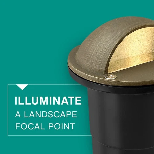 Hinkley Lighting 16707 12v 20w Solid Brass 4" Diameter Landscape - Bronze - Picture 4 of 4