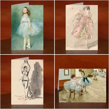 Dance Themed Greeting Cards, A5 Art Print - 9 Artwork Choices