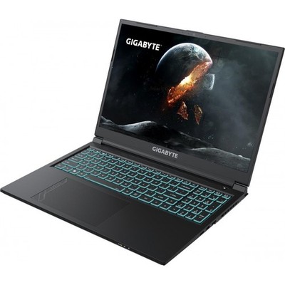 Gigabyte G6 MF-H2DE854KH 16'' Laptop mit Intel Core i7 und RTX 4050 in Schwarz