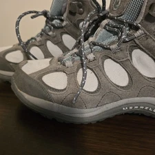 Merrell Womens Waterproof Performance Footwear Size 7.5 Castle Rock/ Cloud Blue