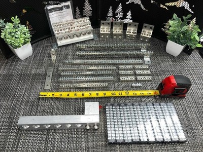 32 QTY! BULK MIX- GE Panelboard Ground AEG47S Buss Bar CMC LCB-1/0 AL9CU NSA500
