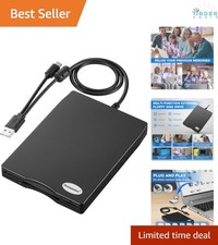 USB Floppy Disk Reader 3.5 Inch External Drive Portable Windows Compatible