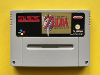 ZELDA Nintendo SNES Spiel GOLD Link SUPER Nintendo S NES o OVP Cib BOX Set 3 2 1 - Bild 1 von 4