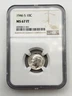 1946-S Roosevelt Silver Dime 10C NGC MS67 FT Full Torch Gem US 90% Coin BM1