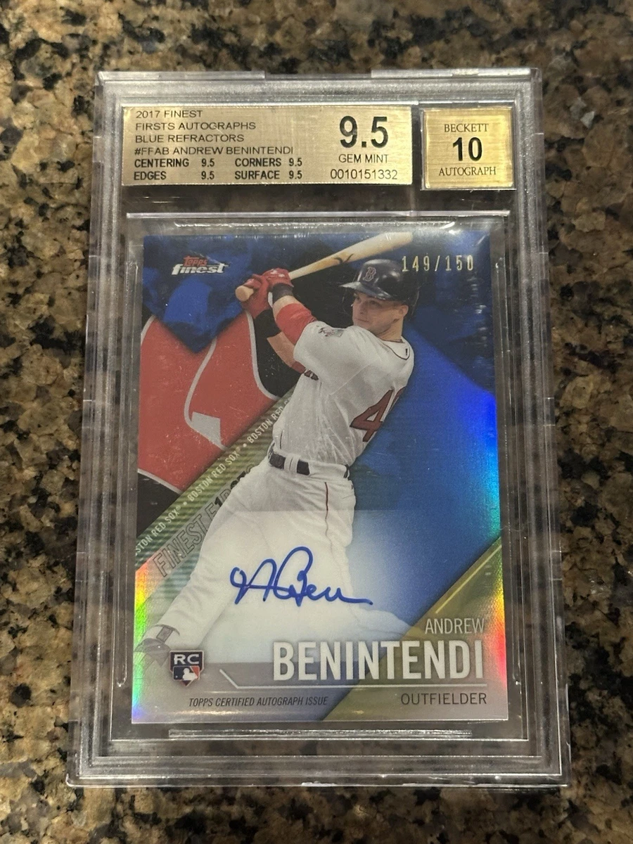 Andrew Benintendi Autograph Baseball Cards for sale | eBay