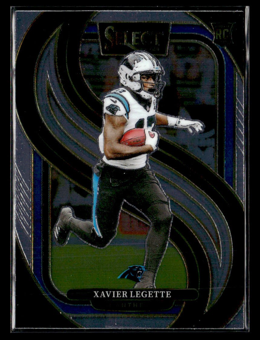 2024 Panini Select #101 Xavier Legette Rookie Card Carolina Panthers