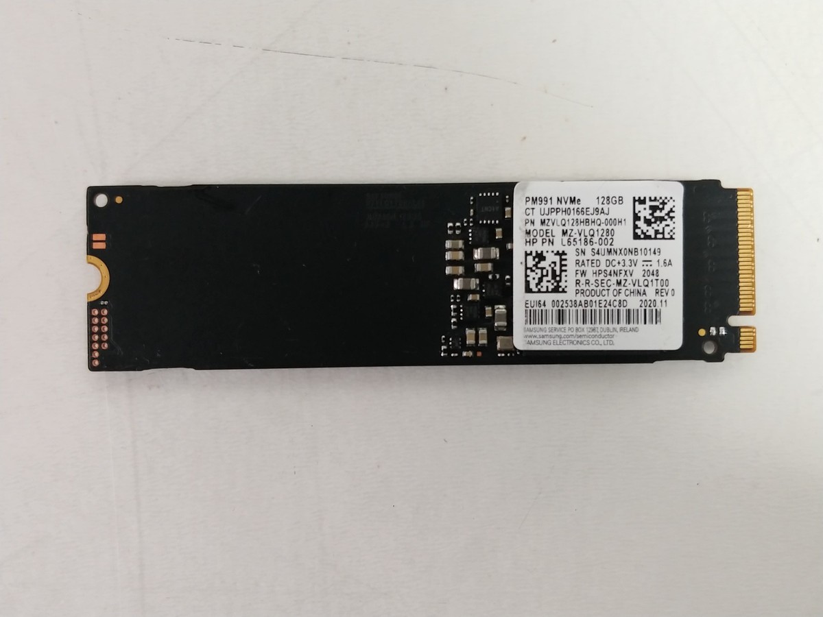 NVMe 128GB 9枚 PM991 MZ-VLQ1280 Samsung PM991 MZ-VLQ1280 128 GB NVMe 80mm Solid State Drive