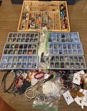 Costume Jewelry Lot Vintage Modern Mixed Wear Resell NO JUNK 6 LB NOS Signed
