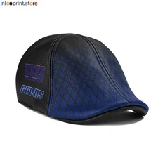 New York Team Giants Leather Cap Giants Ivy Cap NFL Golf Cap NFL Flat Cap