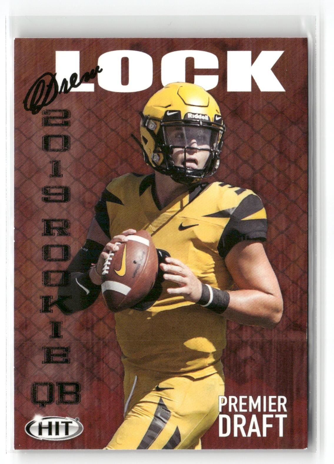 2019 SAGE HIT #8 Drew Lock Silver