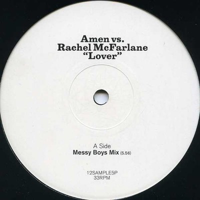 Amen* Vs. Rachel McFarlane - Lover (12'', Promo)