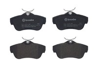 Brembo BremsbelÄGe Bremsbelagsatz Hinten Passend FüR Fiat Scudo