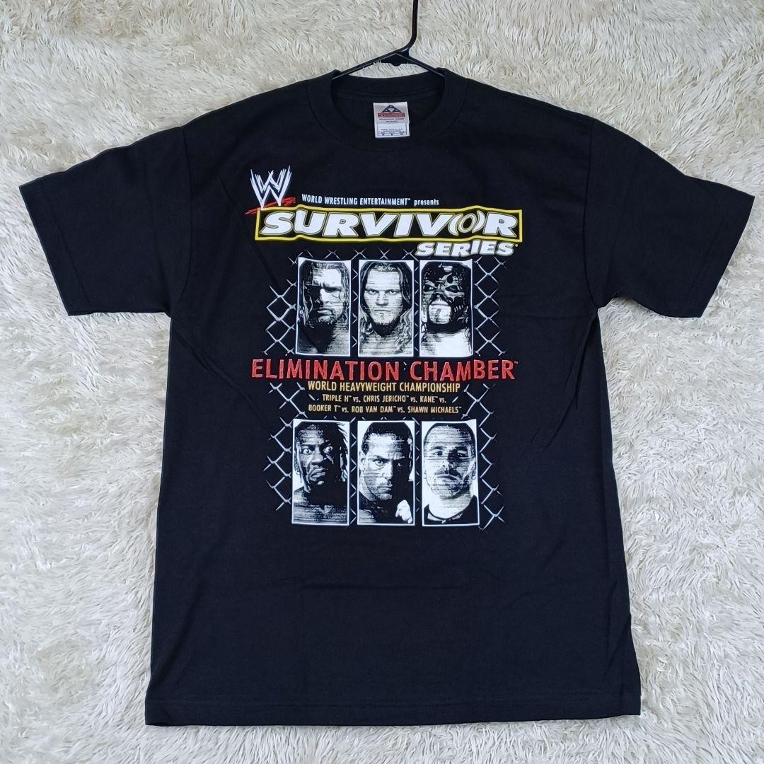 WWE 2002 Survivor Series Commemorative T-Shirt M Beautiful Used