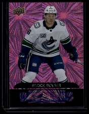 2020-21 Upper Deck #DZ-96 Brock Boeser Dazzlers Pink