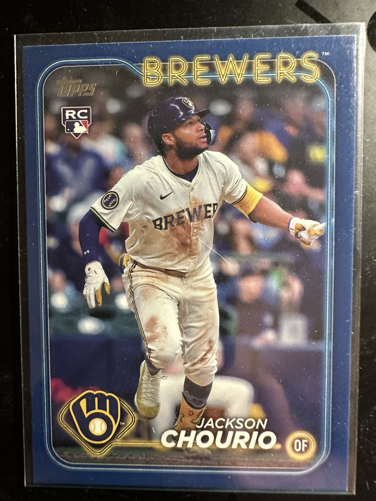 2024 Topps Update Series - Jackson Chourio #US240 Royal Blue (RC)