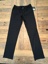 NWT BYLT Large (A22) The BYLT Pant Pull On Drawstring Stretch Black