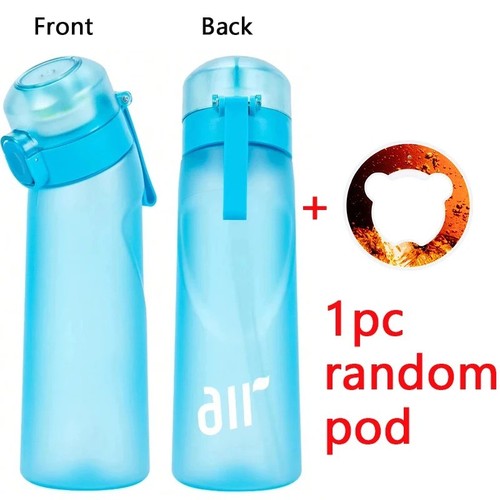 650Ml Air Water Bottle with 1 Fruit Pods Included Flavoured Water Bottle Up UK